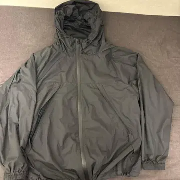 블랙 나일론 자켓