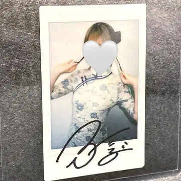 [후타바] 앗토호무 카페 브로마이드 솔로 폴라로이드 복권