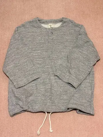 잭맨 L 사이즈 Jackman GG Sweat HIMO Henley