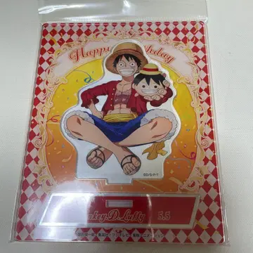 원피스 루피 아크릴 스탠드 벌스데이