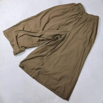 [새상품급] n'Or 누아르 카키 가우초 팬츠 허리밴딩