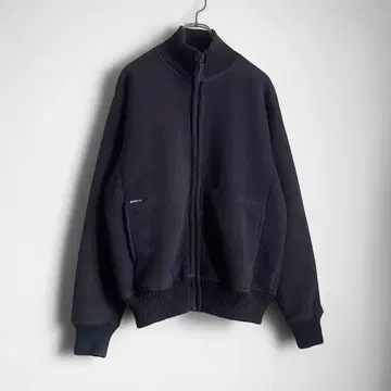 90s Schott 보아 라이닝 플리스 자켓 블랙 M 짧은 기장