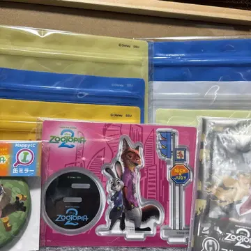 주토피아2 happy 복권 한정판 주토피아2 굿즈 세트