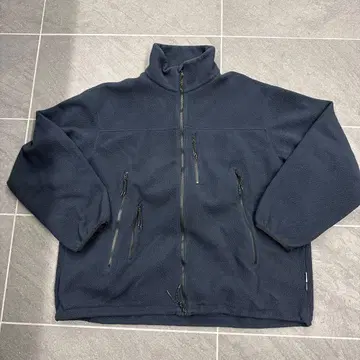 CLESSTE 플리스 자켓 네이비 4 포켓 크레스트