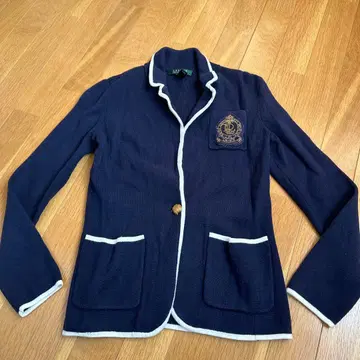 로렌 랄프 로렌 와펜 니트 자켓