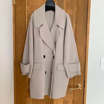 미라 오웬 울 리버 코트 피 코트