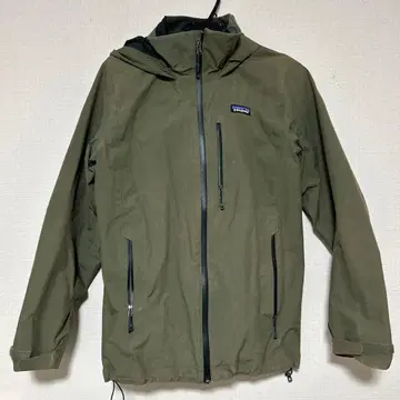 patagonia 후드 부착 마운틴 후드티 올리브 그린