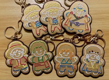 원피스 진저맨 와펜 키링 루피 조로 나미 로