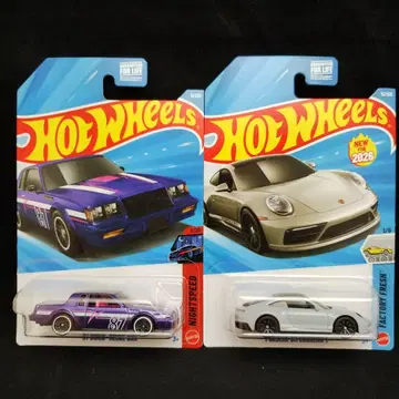 핫휠 US 트레저 뷰익 리갈 포르쉐 911 까레라 T