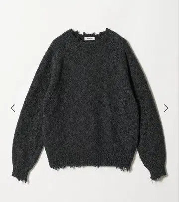 <OWNESS> 네프 크러쉬 크루넥 니트