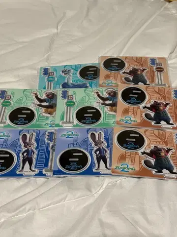 주토피아 제일복권 G상 8종 세트