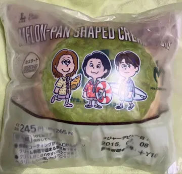 미세스 그린애플 로손 콜라보 멜론빵슈 쿠션