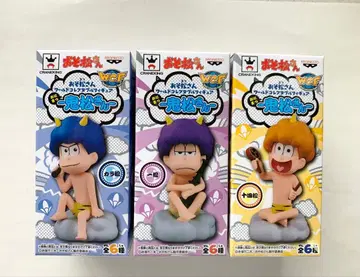 오소마츠 6쌍둥이 월드 컬렉터블 피규어 귀송 씨 모듬 3종