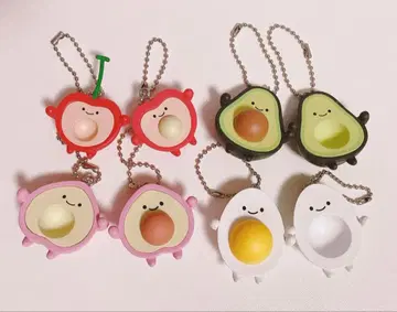 가챠가챠 나눠쓰기 마스코트 4개 세트