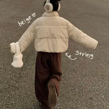 amood 다운 자켓 코듀로이 ABLY anyonemore