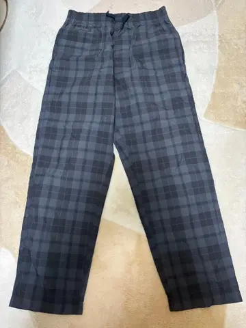 그레이 계열 체크 팬츠 디센던트 DESCENDANT