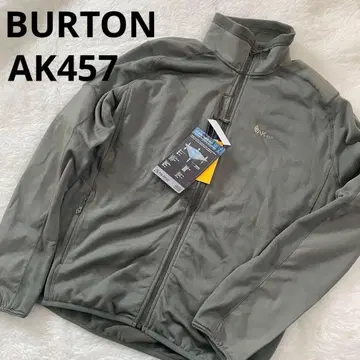 미사용 새상품 버튼 AK457 미드 플리스 카키 남성용 S