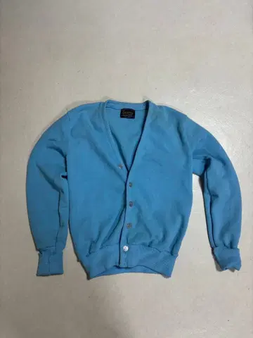 CAMPUS 스카이블루 가디건 버튼 포함