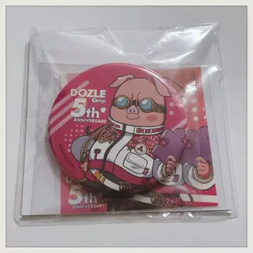 도즈루사 5주년 복권 캔뱃지&스티커 세트 오오하라MEN