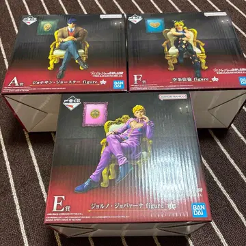 제일복권 죠죠 월드 A상.E상.F상 피규어 세트