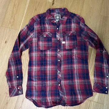 지스타로우 플란넬 셔츠