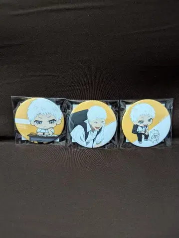 제비뽑기당 빛이 죽은 여름 온라인 복권 E상 캔뱃지 히카루 3종 세트