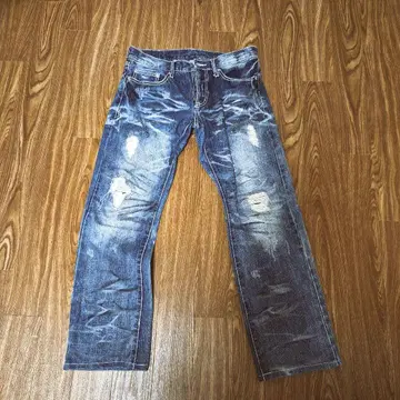 Urban Craft 데미지 가공 데님 팬츠 78