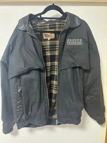 ARKEMA TRUCKING 점퍼 블랙