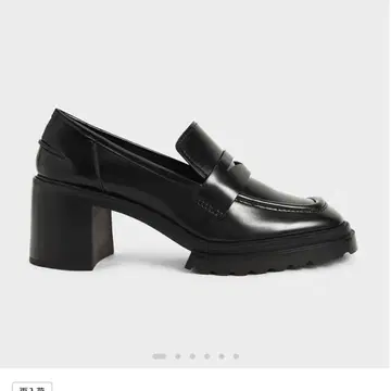 Kaiya 카이야 페니 로퍼 펌프스 - 블랙 35 (22.5cm)