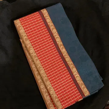 치쿠젠 원조 하카타오리 순수 실크 꽃 사라사 간도 리버서블 반폭 오비