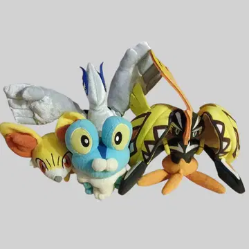 포켓몬 Pokemon 봉제 인형 루기아 카푸꼬꼬꼭 개구마르 불꽃꼬리