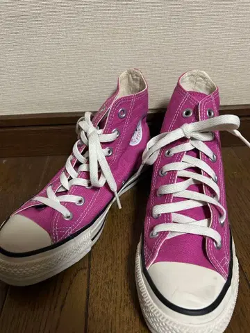 CONVERSE ALL STAR 핑크 하이컷 스니커즈