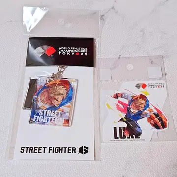 스트리트 파이터 6 도쿄 2025 세계 육상 콜라보 굿즈 [ 루크 ]