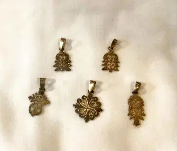 에티오피아 크로스 펜던트 탑 5세트