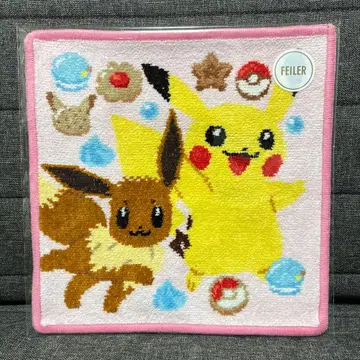 [ 새상품 ] FEILER 손수건 포켓몬 피카츄 이브이