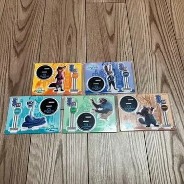 happy 복권 주토피아2 아크릴 스탠드 프롭스