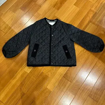 매킨토시 퀼팅 숏코트