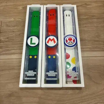 슈퍼 마리오 파워업 밴드 3종 세트 마리오, 루이지, 피노키오