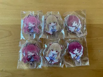 Angel Beats! 아크릴 키체인 6개 세트