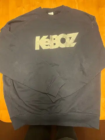 KeBoZ 네이비 로고 트레이닝복