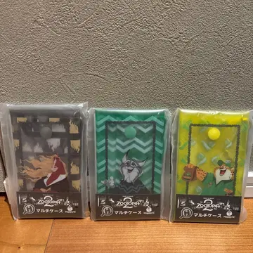 주토피아2 happy 복권 멀티 케이스 3개 세트