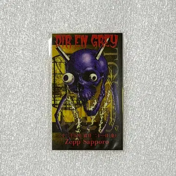 DIR EN GREY 디르 앙 그레이 엔엔 카오루 스티커 홋카이도 삿포로