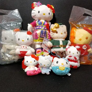 헬로키티 봉제 인형 9체 세트