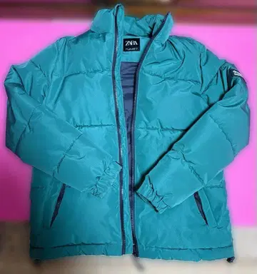 ZARA 충전솜 페더 자켓