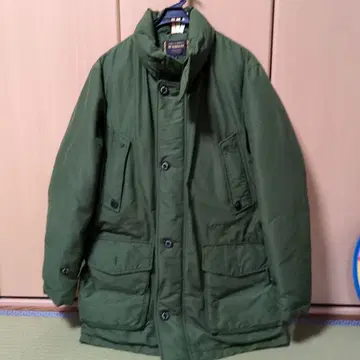 맥그리거 다운 자켓 L 사이즈 올리브 그린
