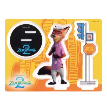 [ 미개봉 ] 주토피아2 happy 복권 아크릴 스탠드 블록 G상 닉