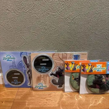 주토피아2 happy 복권 4세트