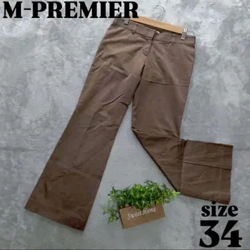[ M-PREMIER ] 엠프리미어(34) 치노 팬츠 브라운