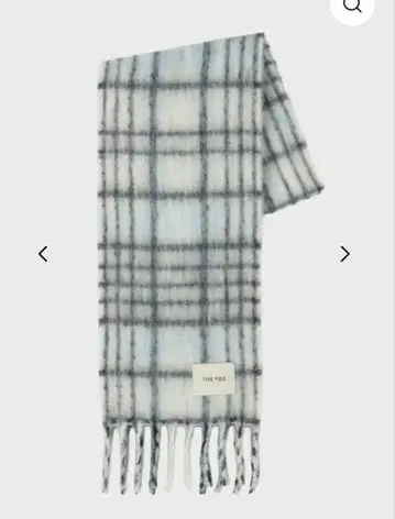 thetoe 체크 머플러