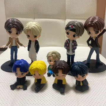 BTSQPOSKET 피규어 9체 세트